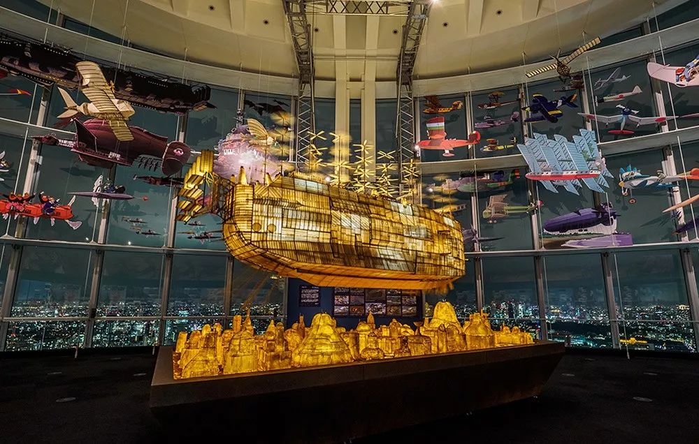 天空飛船空降吉卜力博物館的這個主題展覽活動，甚是吸引