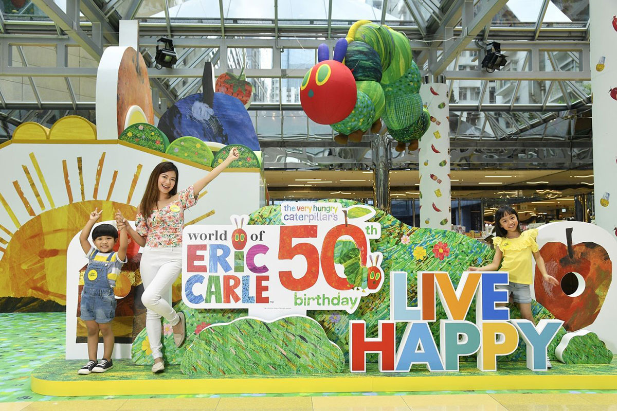 英國兒童繪本大師Eric Carle經(jīng)典繪本故事場景重現(xiàn)太古城，閱讀的樂趣不間斷