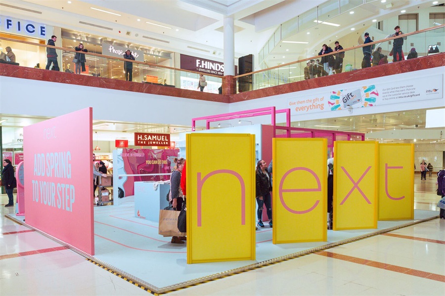 Next新品快閃店活動策劃竟設(shè)計成受歡迎的運(yùn)動健身空間，好玩