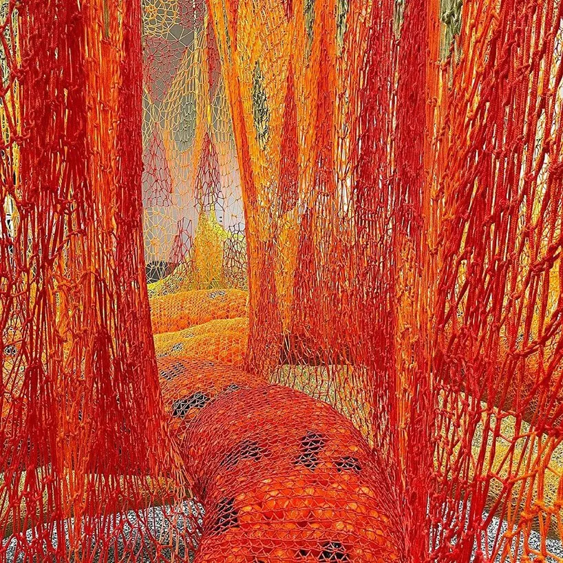 Ernesto Neto在休斯頓的編織藝術(shù)展覽活動(dòng)策劃邀你在12英尺高空探索 - 第9張 - 會展活動(dòng)策劃CCASY.COM Ernesto Neto在休斯頓的編織藝術(shù)展覽活動(dòng)策劃邀你在12英尺高空探索 - 第9張