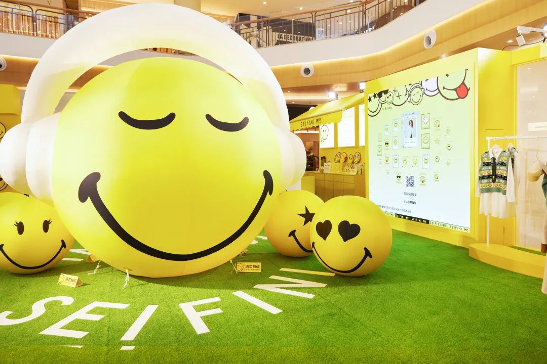 好心情?？空鞠迺r(shí)店活動策劃讓商場陷入熱情可愛的快樂海洋
