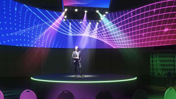 IT行業(yè)的這個峰會論壇太酷炫了，科技感真強