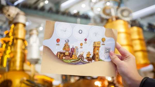 這個蒸汽朋克的商場美陳一下子就穿越到了19世紀維多利亞時代