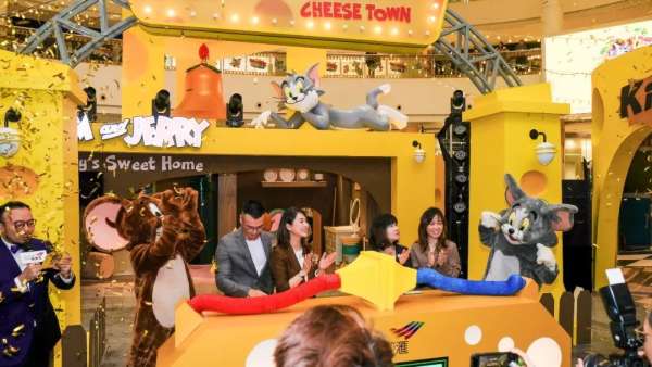 去萬菱匯的商場美陳找TOM & JERRY嘮嘮嗑聊聊兒時純真吧