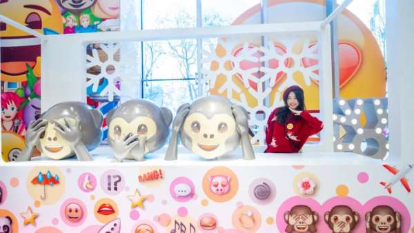 emoji快閃店帶你開啟一段奇樂之旅，拍照打卡都要你好看