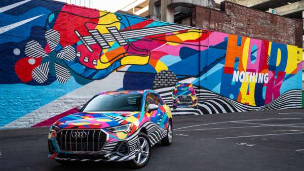 Q3媒體活動以一面街頭特色壁畫拉開了各種試駕體驗(yàn)活動，酷酷酷