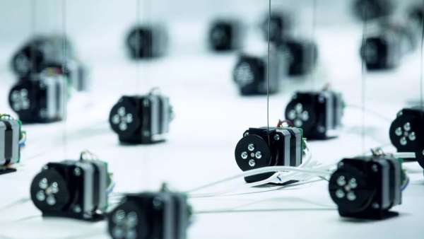 櫥窗里的活動策劃緊扣自然風景，像森林中呼吸的生物一般美麗