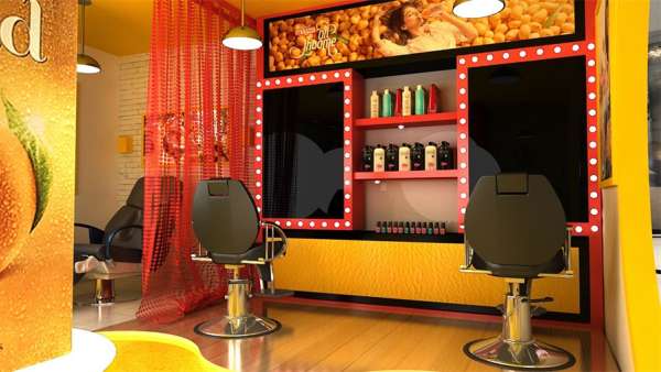 擦鞋剪發(fā)都被搬上了這場(chǎng)快閃店活動(dòng)，策劃亮點(diǎn)夠新穎的