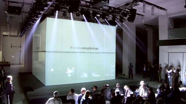 汽車發(fā)布會(huì)活動(dòng)誰家花樣新，大眾的這個(gè)多媒體立方體創(chuàng)意策劃絕了