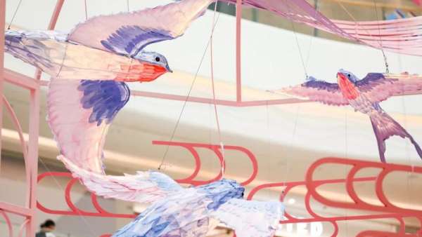 新禧主題國風(fēng)的快閃店活動(dòng)席卷廣州，繁華鬧市年味已濃