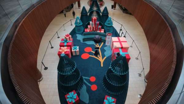 節(jié)日慶典活動的這種交互裝置展覽太贊了，就該多些這樣的展覽裝置