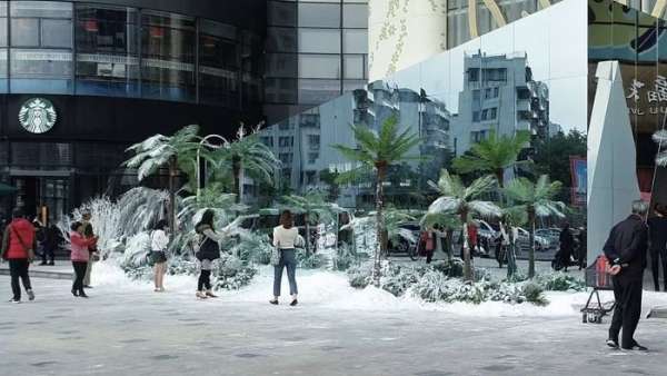 快閃店活動策劃暖了一生的陪伴，用一場22度的雪體驗了白頭到老