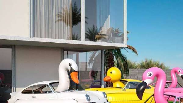 汽車展覽活動的展示形式如果是這樣的，那必能成為展覽活動的焦點