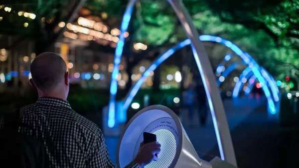 聲音的展覽活動裝置讓你與大自然更親近，你想來體驗一下嗎？