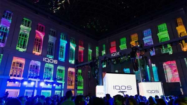 電子煙發(fā)布會活動別開生面地以打開盒子的概念展開了