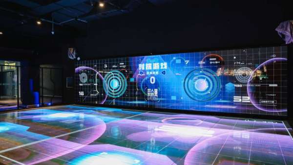 量子主題展覽展示，活動空間滿滿的科技感，掃碼進(jìn)入未來世界吧
