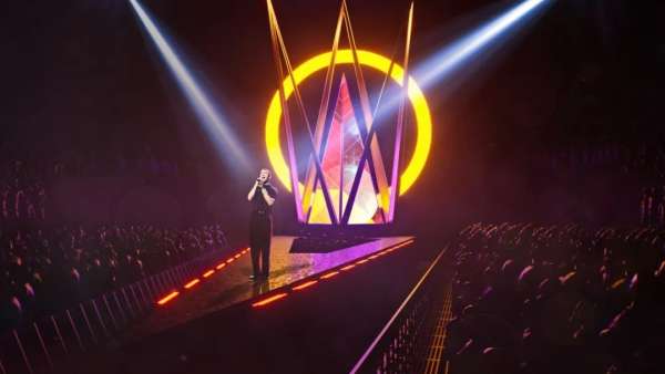 Sam Smith演唱會活動策劃的三角棱鏡舞美，科幻電影般震撼