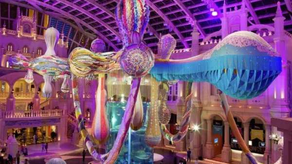 葡萄牙藝術(shù)家的大型藝術(shù)展覽活動(dòng)裝置構(gòu)建的是全新觀看事物的方式