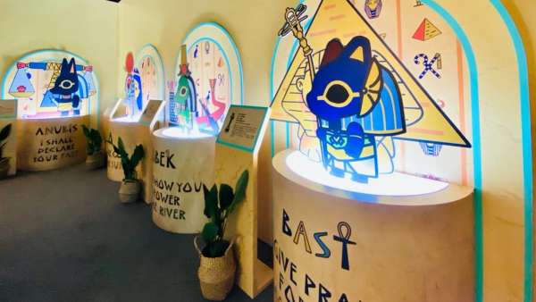 埃及萌神IP形象快閃店展覽活動亮了，帶你重回神秘色彩的古埃及