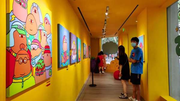 12345 Day Care主題展覽活動策劃得跟個小型幼兒園一樣，超可愛的