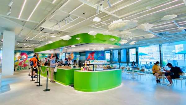 星巴克美人魚藝術(shù)主題展覽活動(dòng)裝置的茶云很萌萌噠