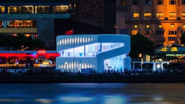 榮威R型魔幻快閃店活動霸氣登陸黃浦江畔，策劃的景觀無敵了