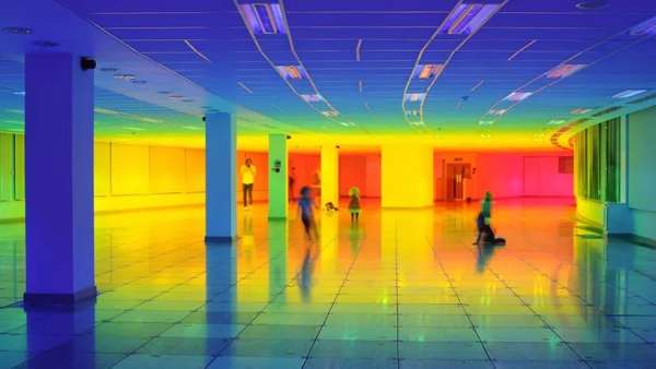 走進彩虹，沉浸式展覽活動裝置帶你感受身臨其境的色彩