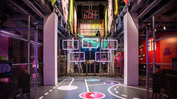 耐克Kids的品牌體驗活動策劃了一個以游戲為中心的籃球線下活動