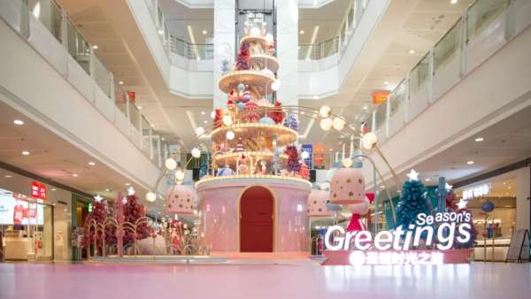 SM「圣誕時(shí)光之旅」周年圣誕活動(dòng)策劃的主題美陳滿滿的“qi”待