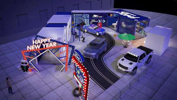 這個(gè)寶藏式的跨界快閃店活動(dòng)策劃滿滿的美式公路文化