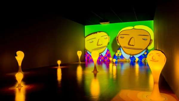 「奧斯吉美奧斯」展覽活動策劃再現(xiàn)黃色人物卡通形象，能量爆棚