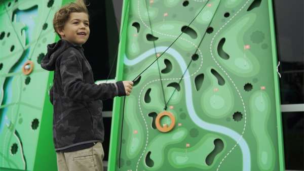 體育賽場高爾夫球頂級賽事活動策劃的粉絲體驗活動也能很贊