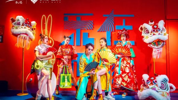 原創(chuàng)IP凱西兔主題街區(qū)活動(dòng)策劃很豐富，場(chǎng)景打卡更明亮有趣