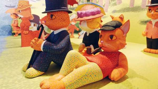 貓奴們的福利主題展覽活動策劃來咯，六大喵區(qū)讓你游走不同藝術領域