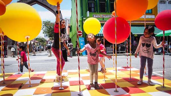 氣球叢林「Stamp To Smile」快閃活動策劃總讓你驚喜不斷，步履不停