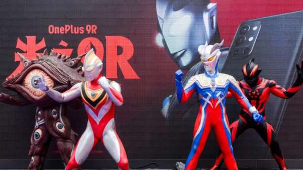 一加手機快閃店活動策劃現(xiàn)場，“硬核伙伴”迪迦奧特曼能量加持