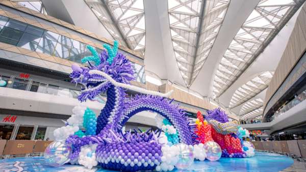 超10萬只氣球的藝術(shù)節(jié)展覽活動策劃以國潮姿態(tài)打造全新視覺盛宴