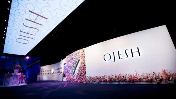 OJESH歐婭詩全球時尚盛典活動策劃的回憶試聽墻展現(xiàn)了品牌軟實力