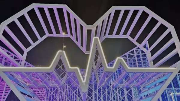 「愛是熱，被愛是光」光影藝術(shù)展覽活動策劃太夢幻浪漫了