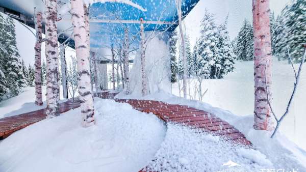 會下雪的快閃店活動策劃不能再酷了，勃朗圣泉這波夏日操作牛！