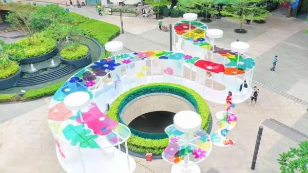 「與光·慢慢 TAKE YOUR TIME」公共藝術(shù)展覽活動(dòng)策劃裝置悄然出圈