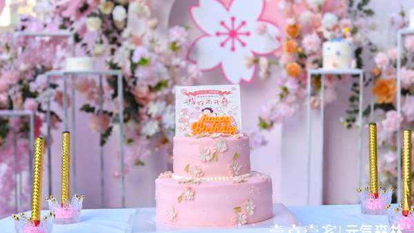 壹點壹客x元氣森林聯(lián)名發(fā)布會活動策劃，現(xiàn)場櫻花粉少女心C位出道