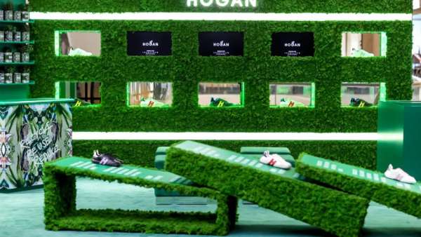 HOGAN-3R環(huán)保系列快閃活動策劃特別設(shè)計了兩處趣味十足的互動打卡點