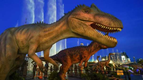 暹羅天地侏羅紀恐龍主題展覽活動策劃高端的虛擬技術(shù)讓你親睹恐龍