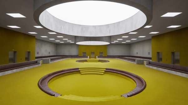 Gucci 2023秋冬女裝系列發(fā)布會(huì)活動(dòng)策劃竟選在電梯里走秀，另類！