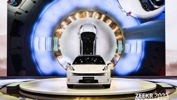 第25屆成都國際車展極氪汽車展覽活動策劃打造了一個獨立藝術(shù)空間