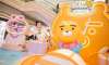 超萌IP形象Kakao Friends主題快閃店活動(dòng)策劃的打卡位超可愛