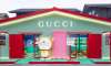哆啦A夢×Gucci聯(lián)名快閃活動策劃打造了一個漫畫風格的探索空間
